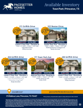 Town Park Available Inventory