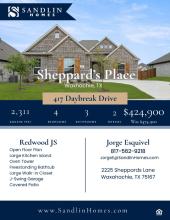 Sheppard's Place - 417 Daybreak Drive