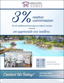 3% REALTOR COMMISSION + Additional bonuses