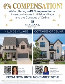 4% COMPENSATION - CELINA MOVE-IN READY HOMES