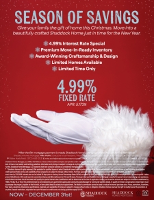 4.99% Fixed Rate with Move-In Ready Homes!