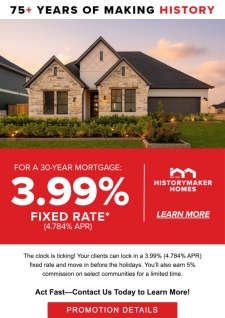 5% COMMISSION—Act Fast!