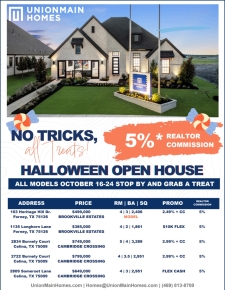 5% Commissions on 50+ Homes