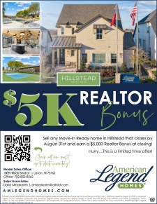 $5K Realtor Bonus - Hillstead