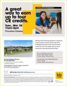 A great way to earn up to four FREE CE credits!