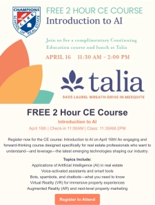 Introduction to AI &ndash; April 16th - CE Course.