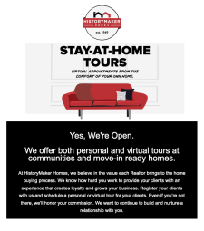Book Personal or Virtual Tours for Your Clients at Models and Quick Move-In Homes