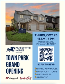 Brand New Model Grand Opening in Princeton, TX | Town Park