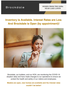 Brockdale is Open For Business With Your Health in Mind