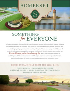 Check it out! 🏡 Move-In Ready Homes from the $200s at Somerset in Mansfield