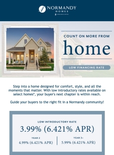 Count on More Savings for Your Buyers!