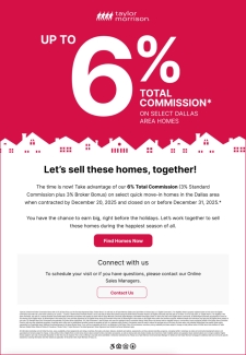 Earn up to 6% commission! Offer ends December 20th!