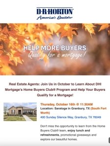 Exclusive Events for Agents in October! 🍂 Mark your Calendars!