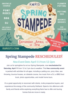 FREE Realtor CE Class March 19 📚 + Spring Stampede Rescheduled