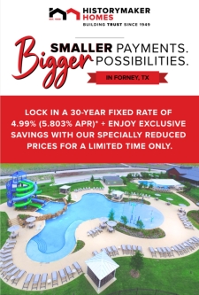 Fall Savings in Forney: 4.99% Fixed Rate