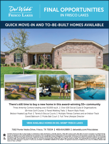 Final Opportunities in Frisco Lakes
