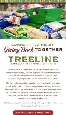 Giving Back Together at Treeline