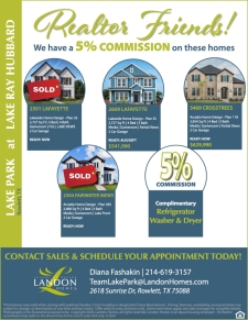 Hey Realtor Friends! - We have a 5% Commission Bonus For You!