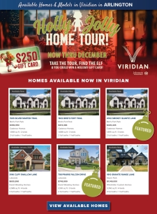 Holly Jolly Home Tour & Gift Card Giveaway in Viridian, Arlington 🏡