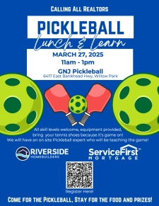 It's Game On! Realtor Exclusive Pickleball on March 27th!