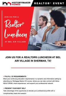 Join Us For A REALTOR® Luncheon at Bel Air Village!🍴