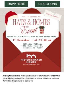 Join Us for Custom Hats, Coffee & Holiday Cheer! 🎁
