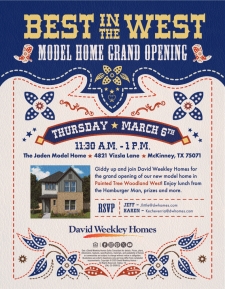 Join Us for Lunch, Model Tours and Prizes in McKinney!