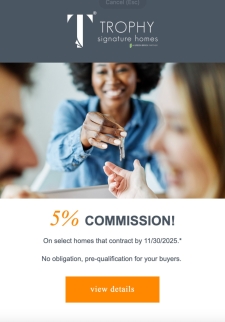 Last Week to Lock in 5% Commission