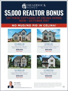 Limited Time $5,000 Realtor Bonus on Select Homes!