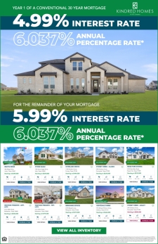 Limited-Time Offer: Below-Market Interest Rates on Kindred Homes!