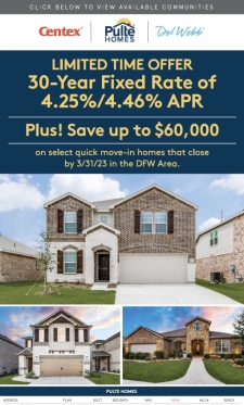 Limited Time Offer on Select Quick Move-In Homes!*