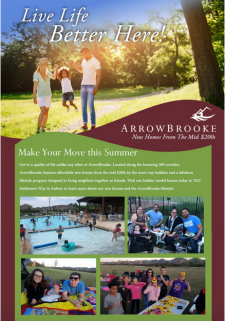 Live Life Better in ArrowBrooke! New Homes North of Frisco