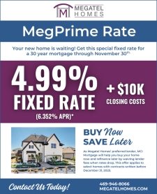 Lock in a 4.99% Fixed Rate + $10K Toward Closing!