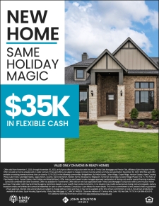 New Home, Same Holiday Magic + $35K Flex Cash!