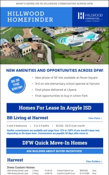 New Homes Available Now Across DFW