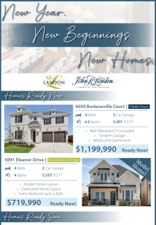 New Year. New Beginnings. New Homes.