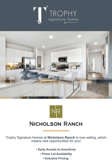 Nicholson Ranch: Now Selling in Lavon!