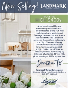 Now Selling in Landmark!