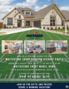 RSVP NOW for the Whitestone Crest Kickoff Party, Enjoy Gift & Prizes!