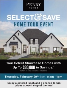 RSVP for Select & Save Home Tour Event