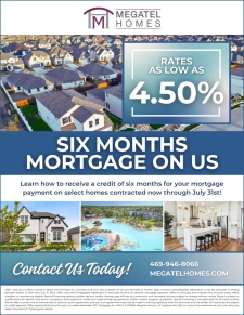SIX MONTHS MORTGAGE ON US – Rates as low as 4.50%