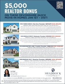 Sell One of These Homes, Get a $5,000 Bonus!