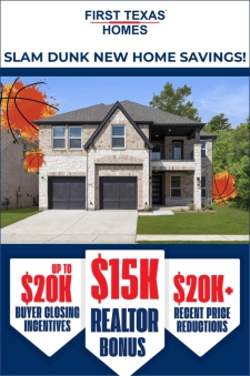 Slam Dunk New Homes Savings in Celina & Frisco!