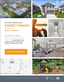 Sunset Ranch: Coming Soon to Gunter!