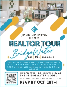 Tour Gorgeous Homes During Our Exclusive BridgeWater Tour!🏠✨