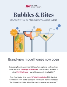 Tour new models + win prizes at The Ridge at Northlake!