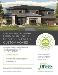 Unlock Up to 4% Commission on Custom Golf Course Home in Farmers Branch