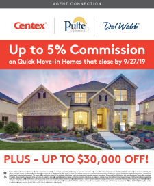 Up To 5% Commission & $30,000 Off on Quick Move-In Homes!*
