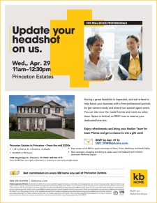 Update your headshot and Team Group photos on us.