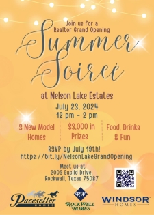 You're Invited to a Realtor Summer Soiree in Rockwall